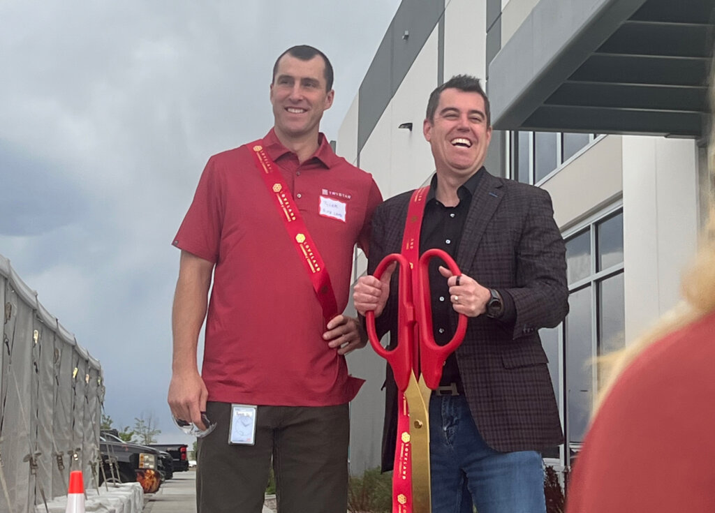 Trystar's Loveland, Colorado grand opening ceremony.