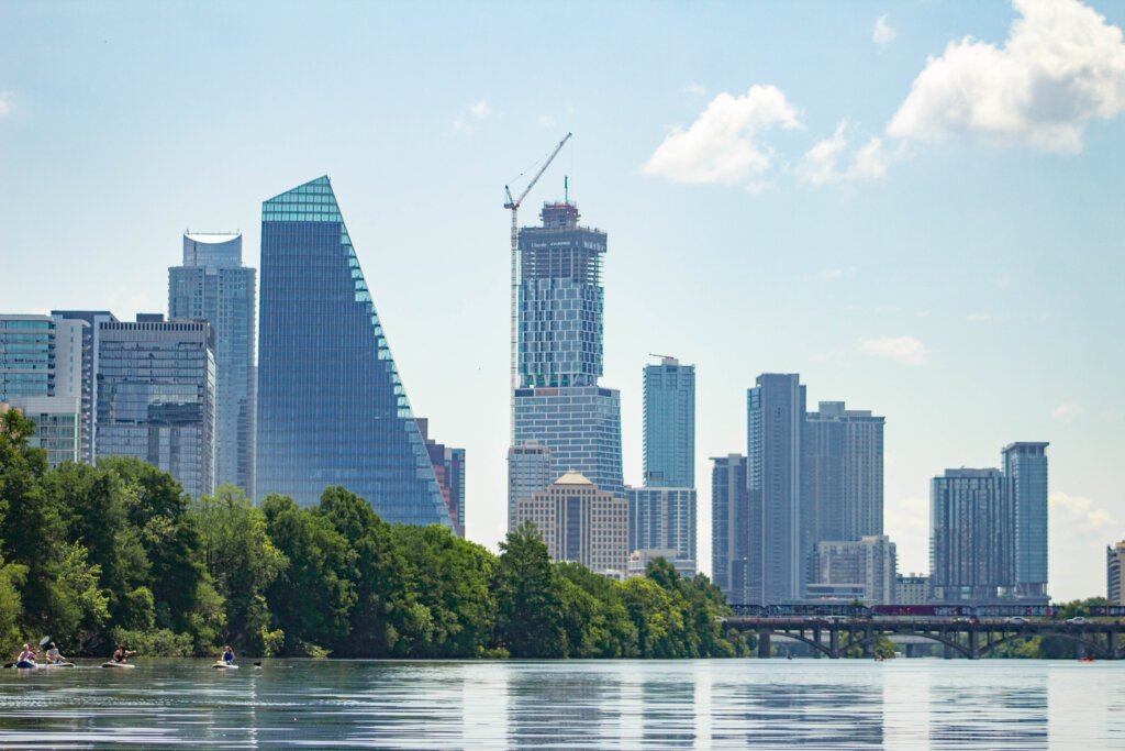 Example of residential and commercial office towers in which occupant safety is imperative during electrical power disruptions.  #emergencyegresslighting #lifesafety