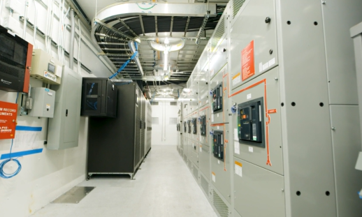 Trystar Custom-Engineered Power Distribution Center, interior